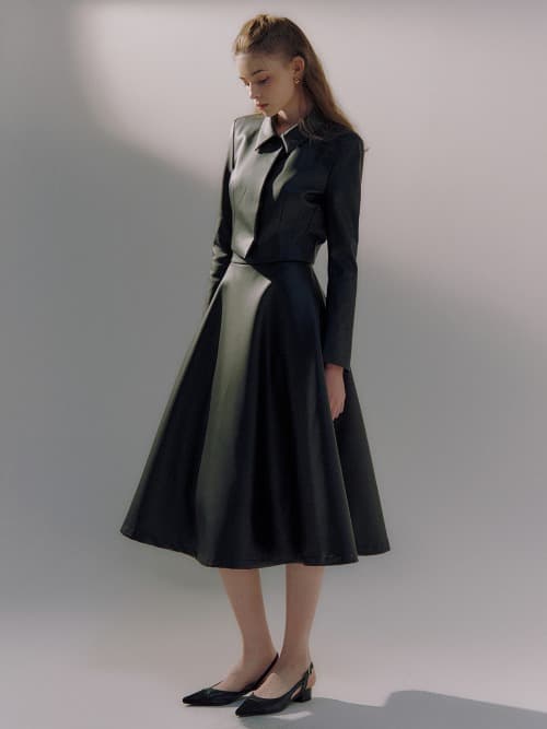 Hazel midi skirt