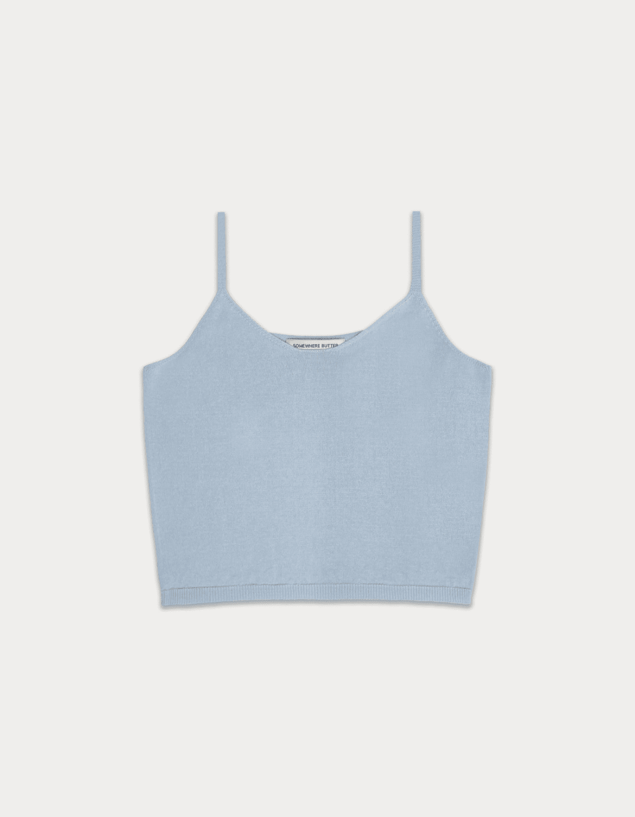 Essential knit sleeveless - light blue