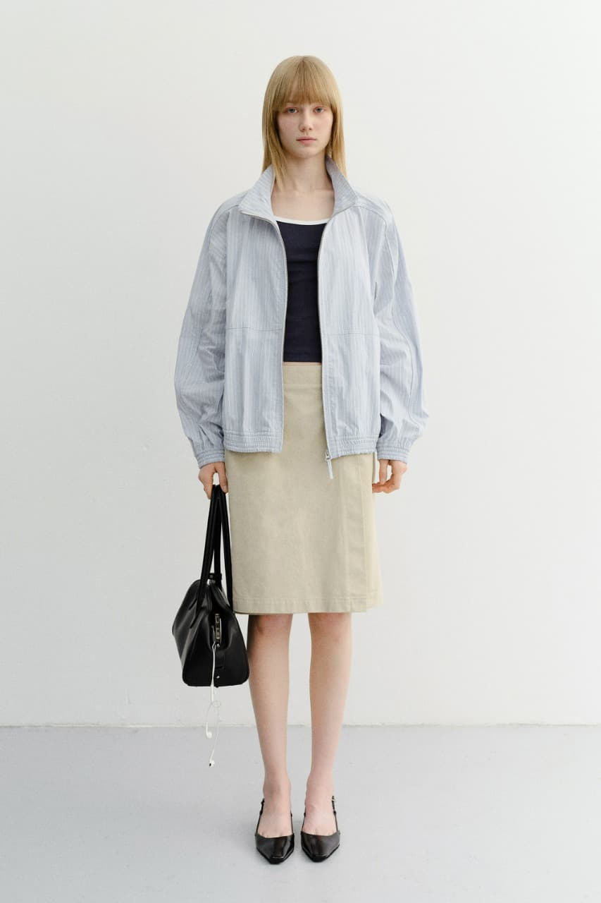 90S MIDI SKIRT BEIGE_UDSK6B226I2