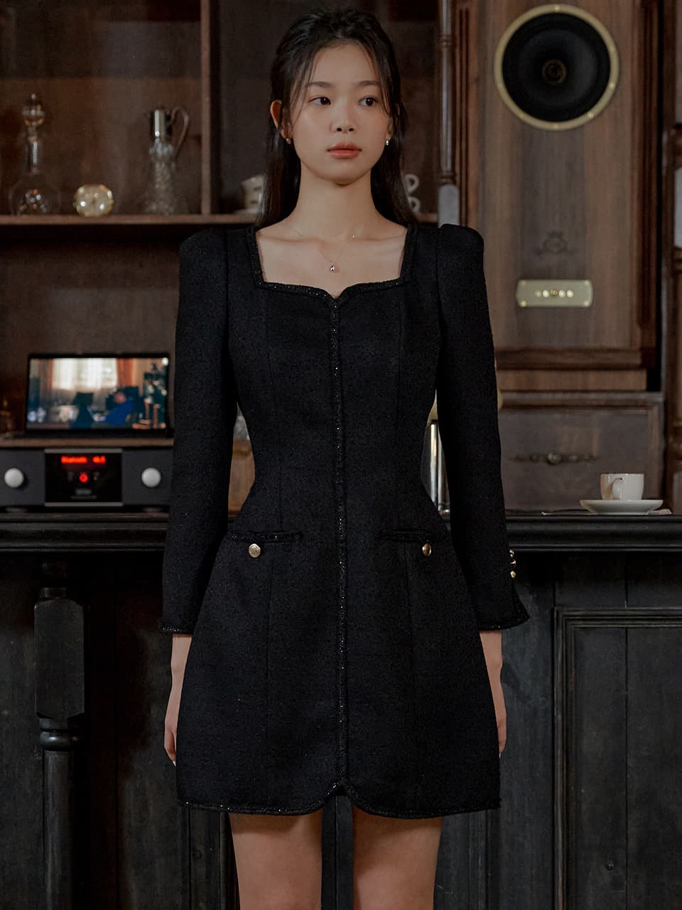 Prom Tweed Dress