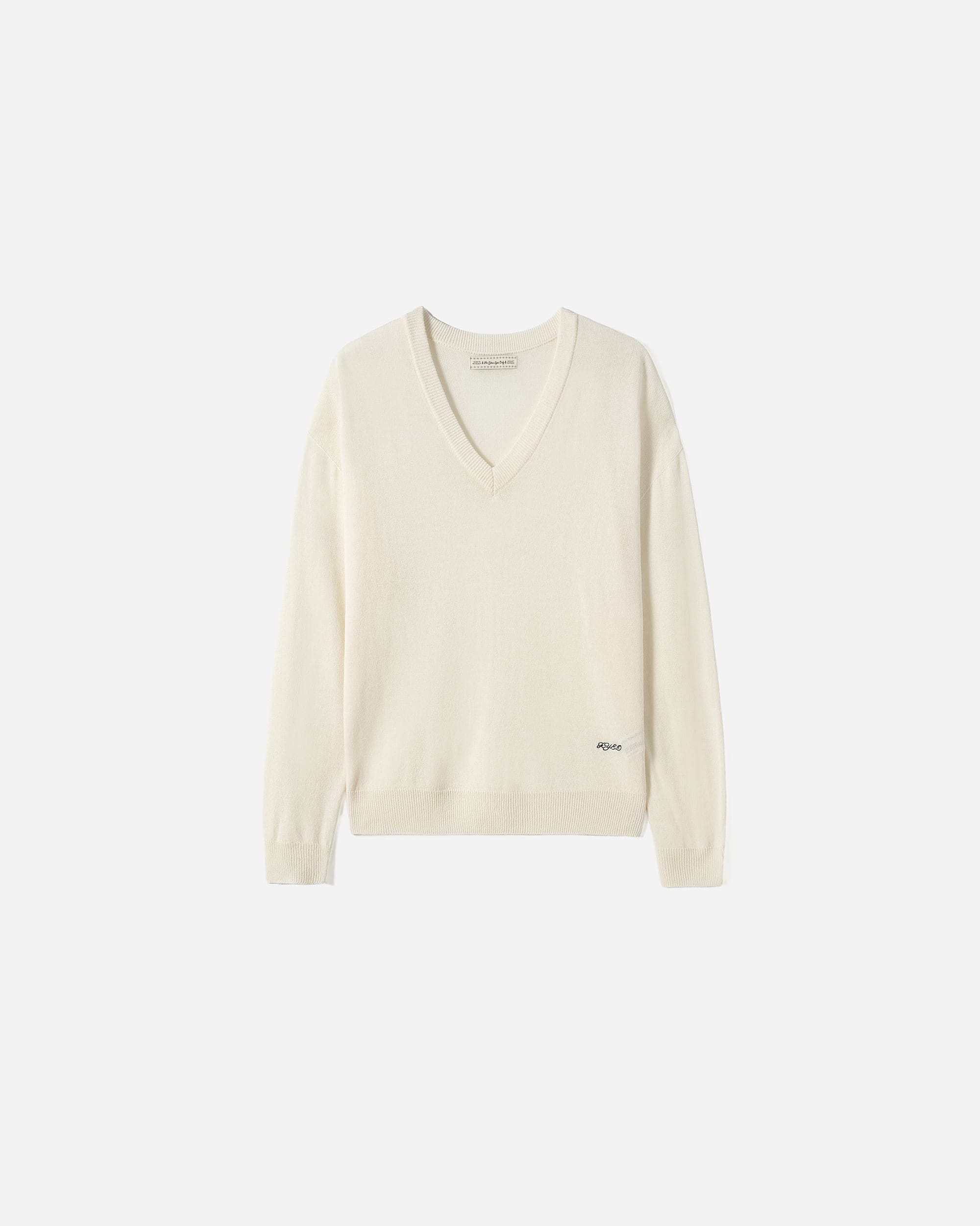 Bern Linen V-neck Knit