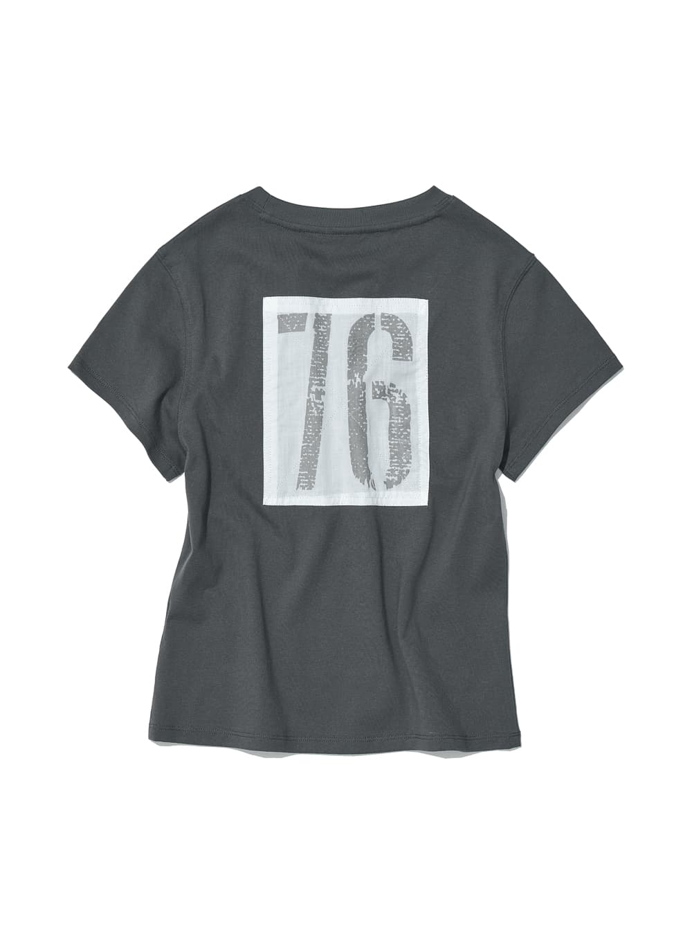 TEAM 76 PATCH SHORT SLEEVE TEE_CHARCOAL