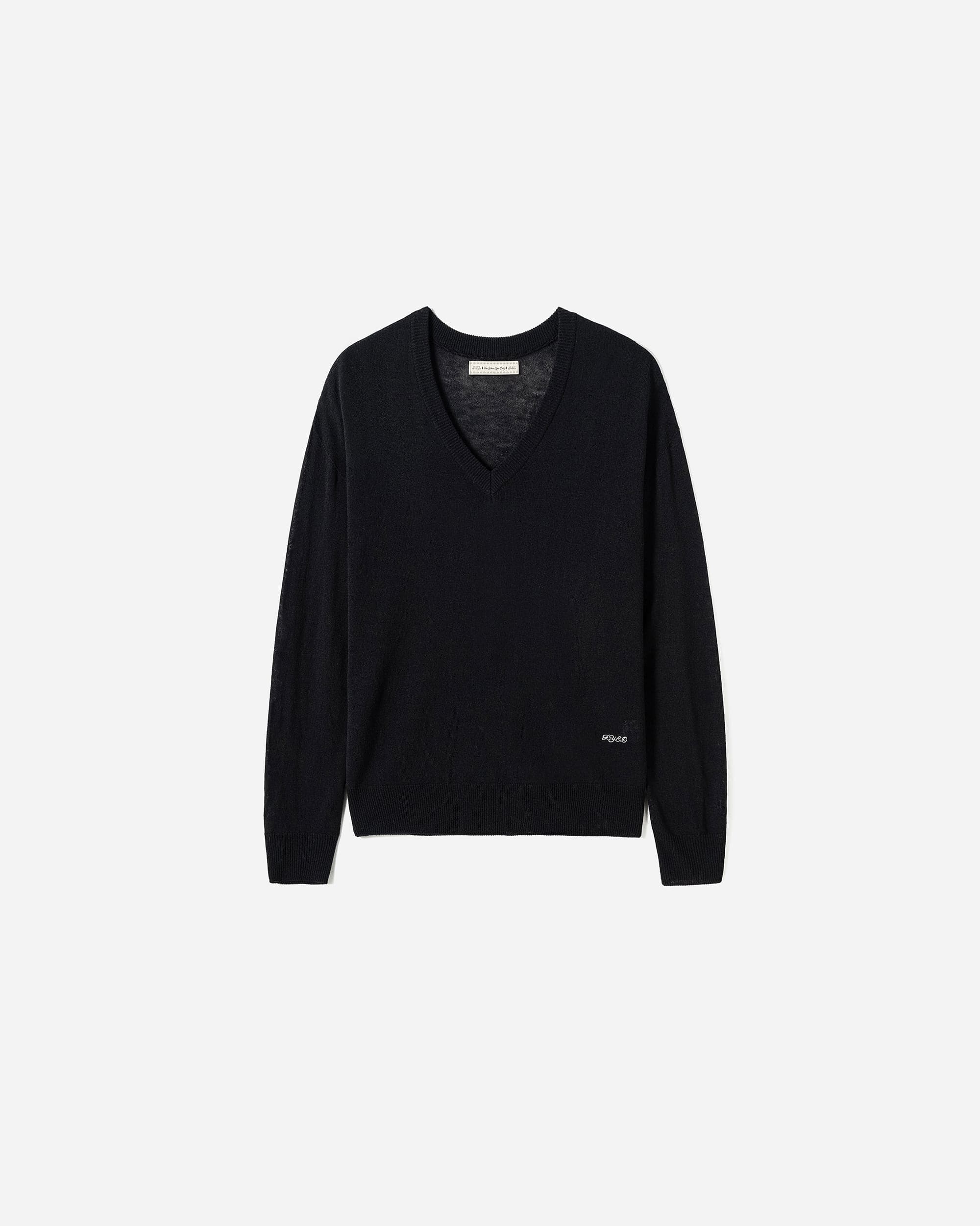 Bern Linen V-neck Knit