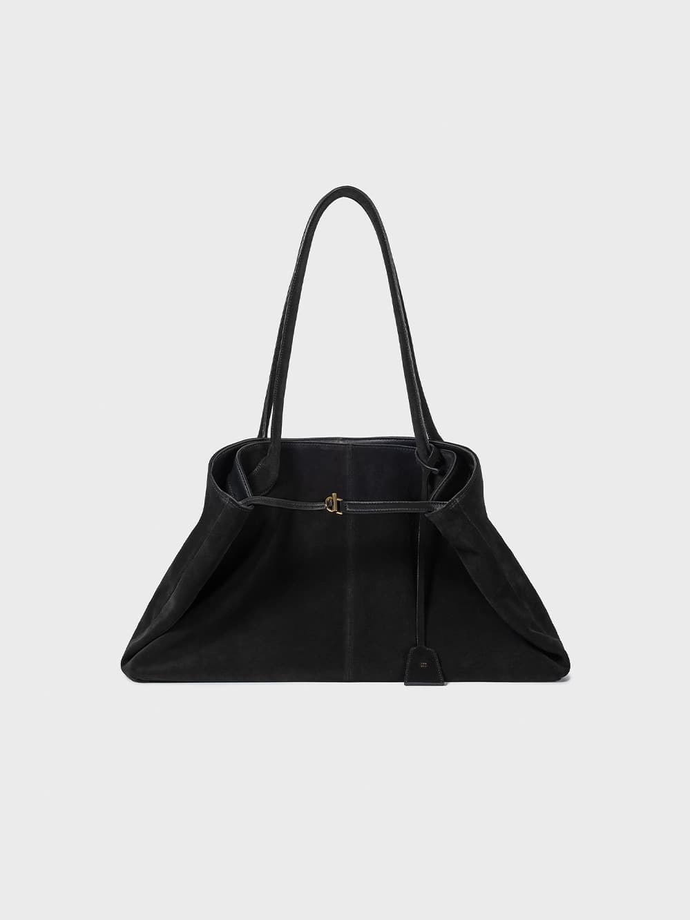Haricot Bag_Black Suede