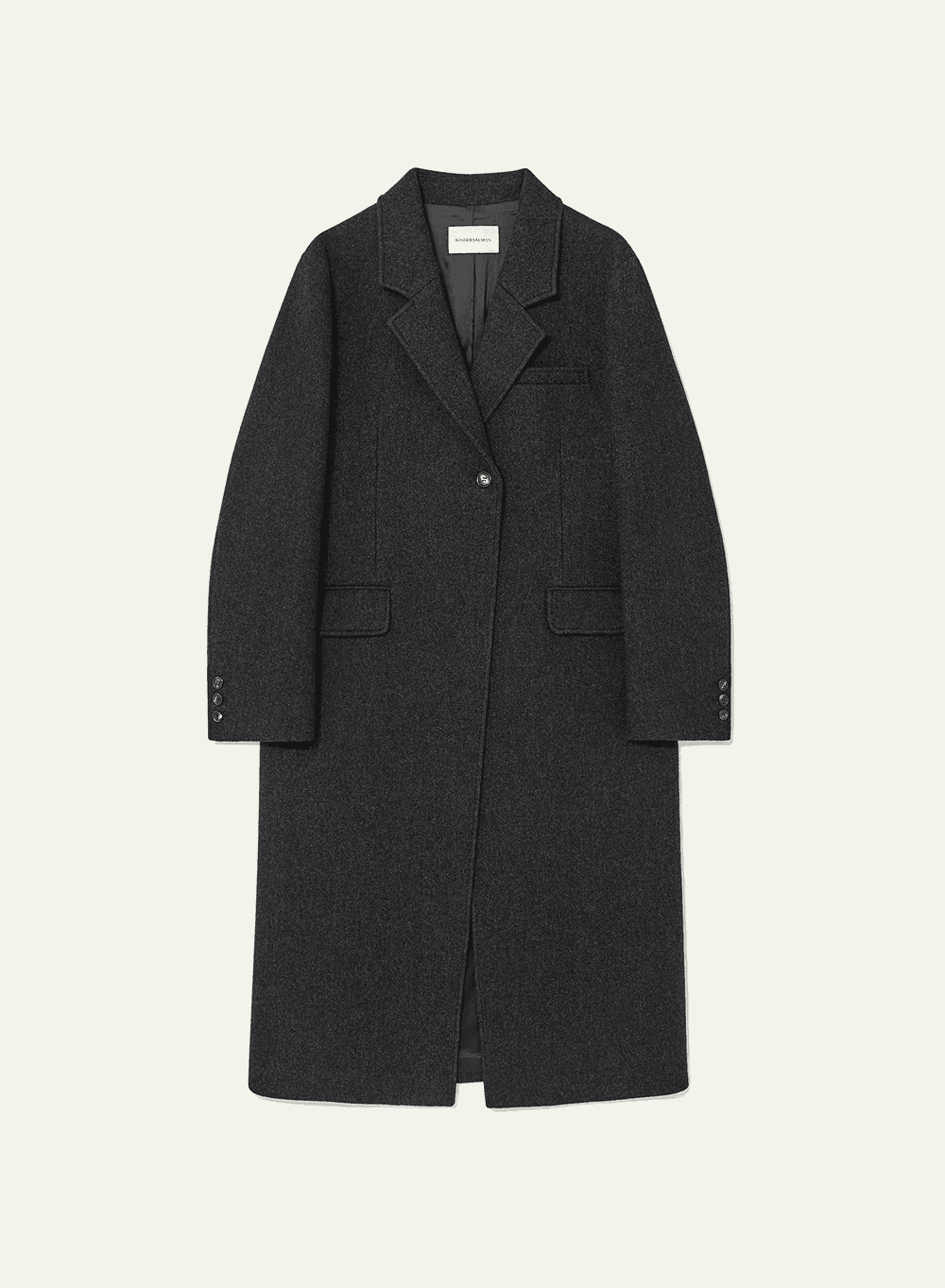 Vannevar Coat Dark Chacoal