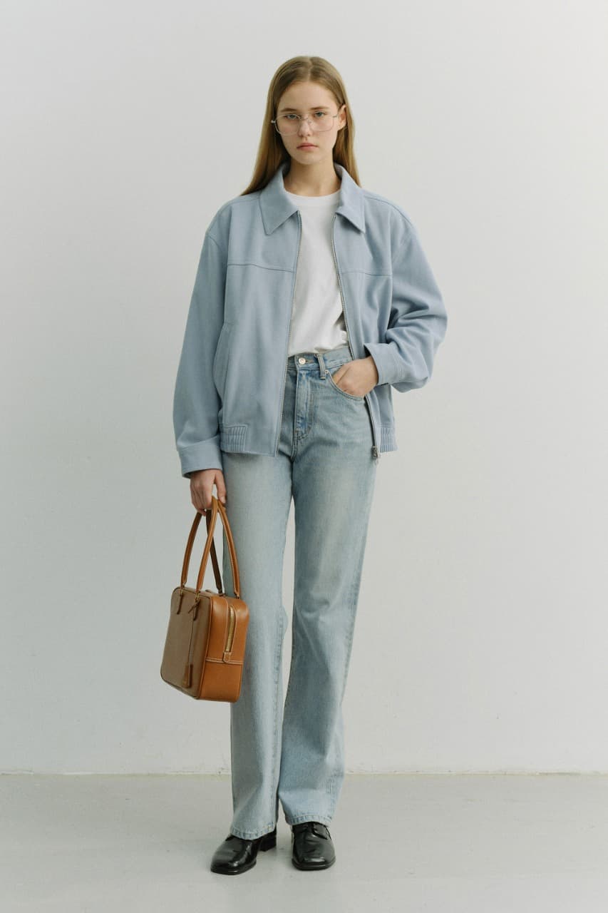 ESSENTIAL STRAIGHT FULL LENGTH JEANS LIGHT BLUE_UDPA6A217B1