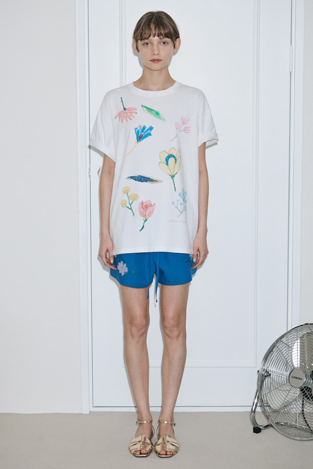 Floral Garden T-Shirt (White)