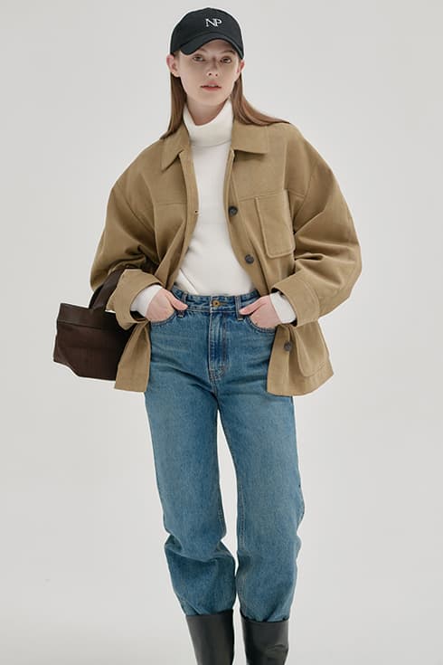 24FN corduroy field half jacket [BE]