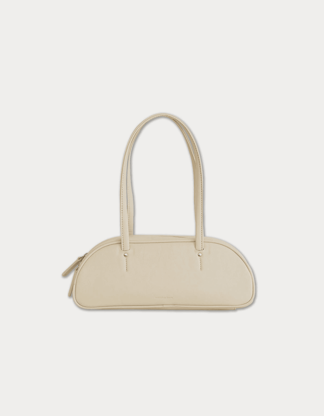 demi baguette bag - butter cream