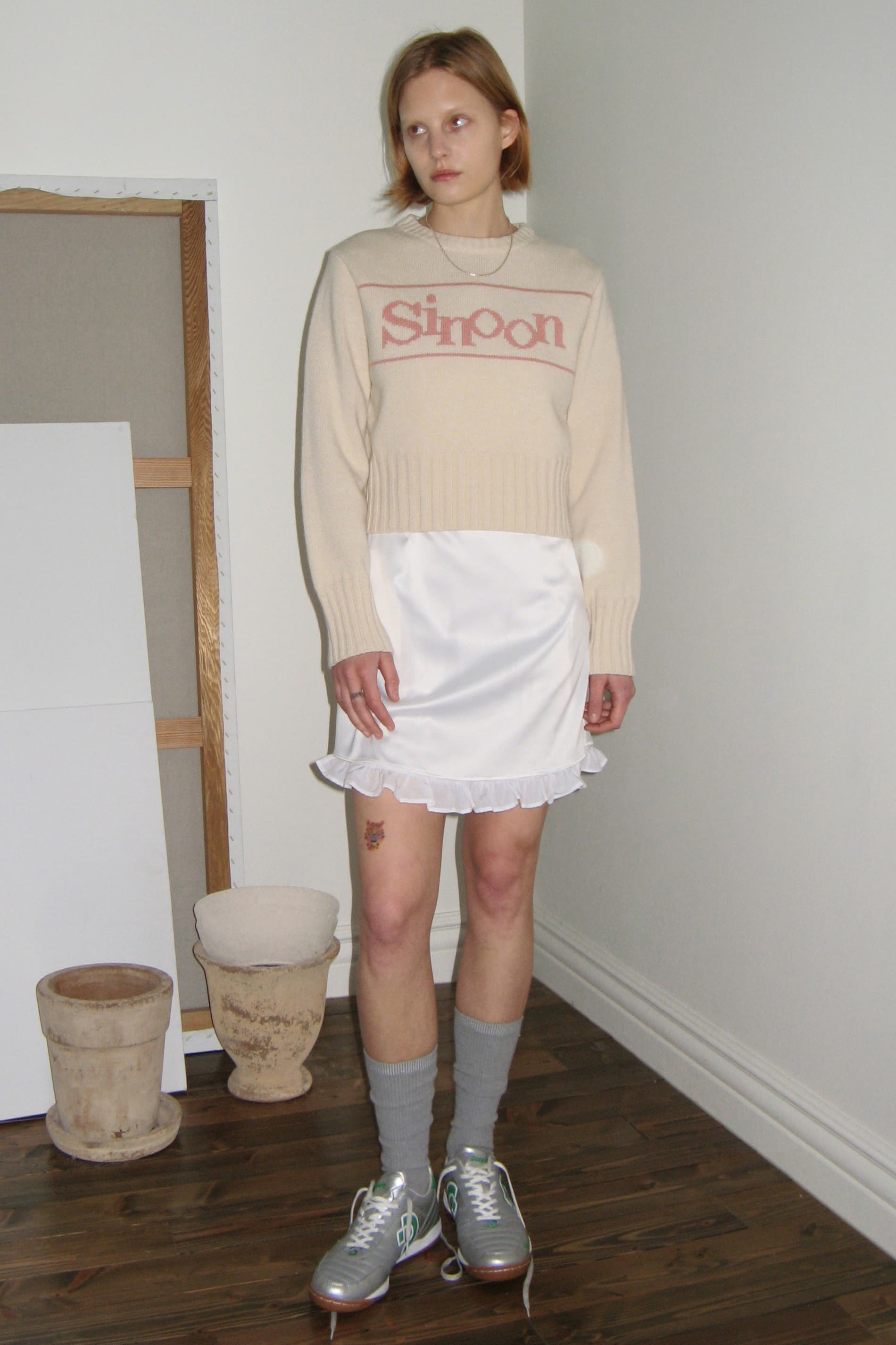 Sinoon Pullover Knit (Ivory)