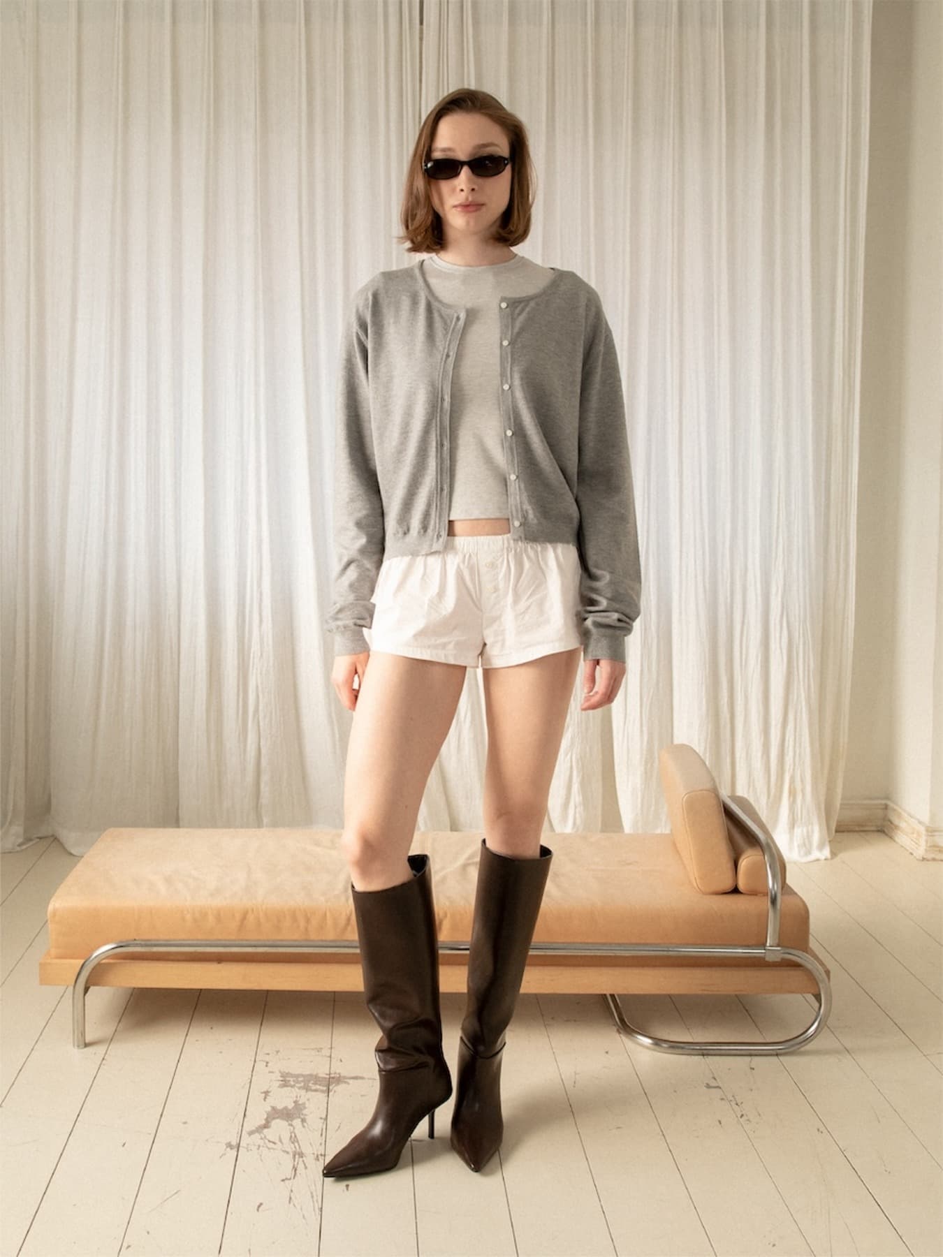 G CLASSIC MICRO SHORTS (WHITE)