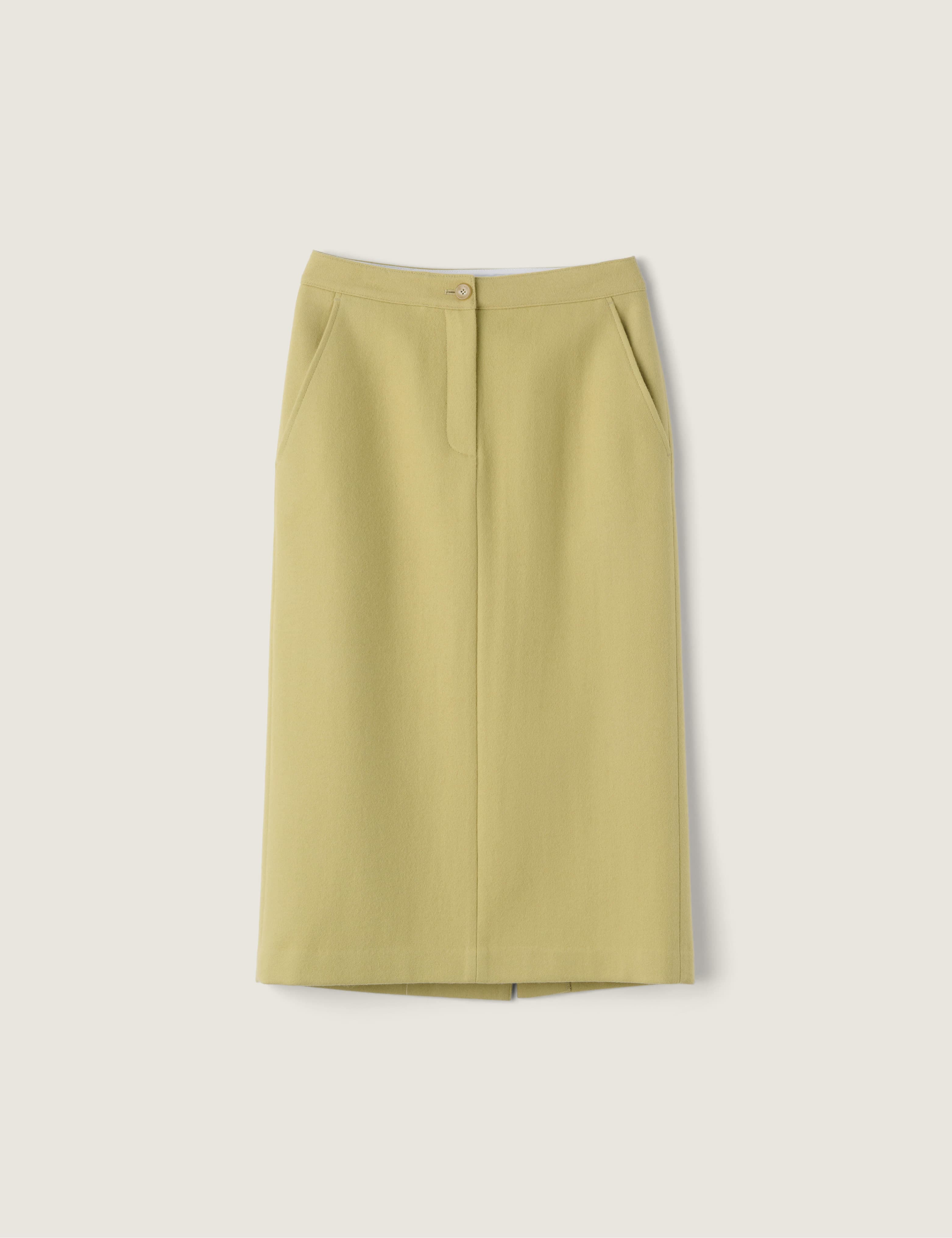 Sante Wool Skirt (Misty Yellow)