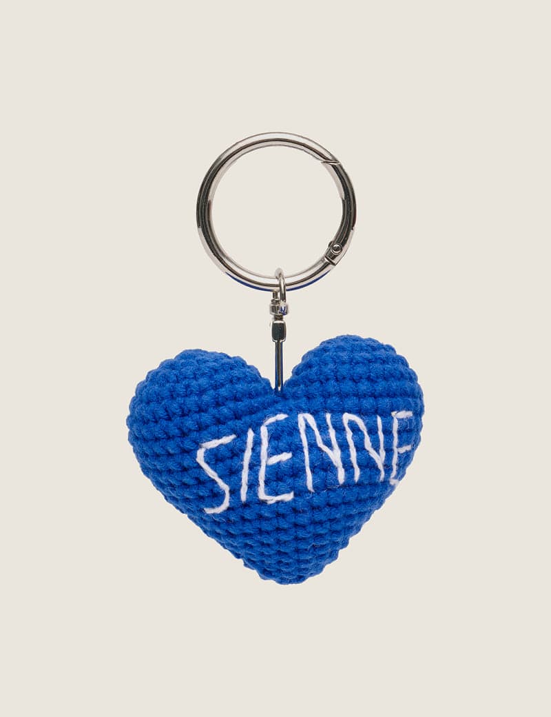 Sienne Heart Charm (Blue)