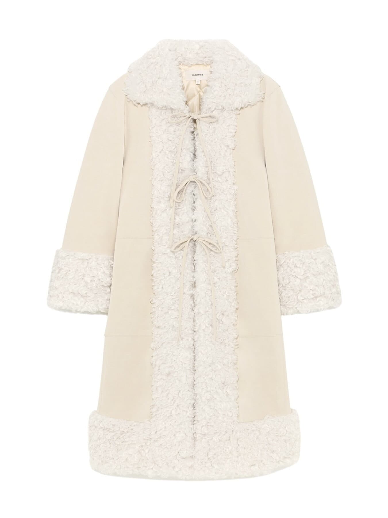 OLSEN FUR COAT (IVORY)