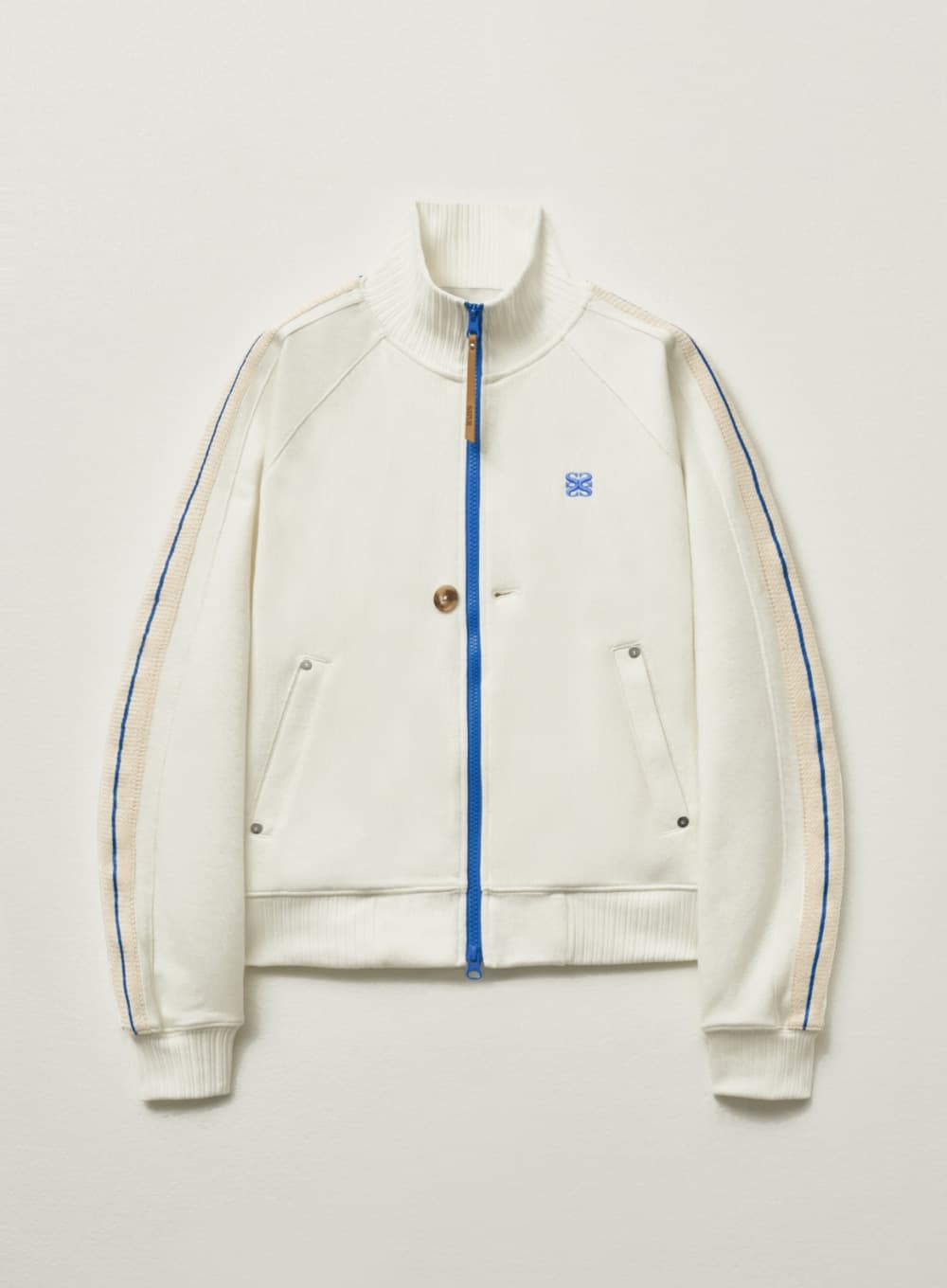 (W) Lawton All Day Track Zip-up Jacket - White