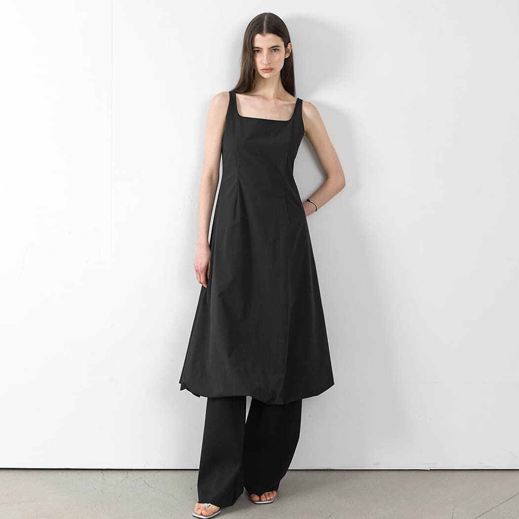 (OP-6285)ROA BALLON LONG DRESS