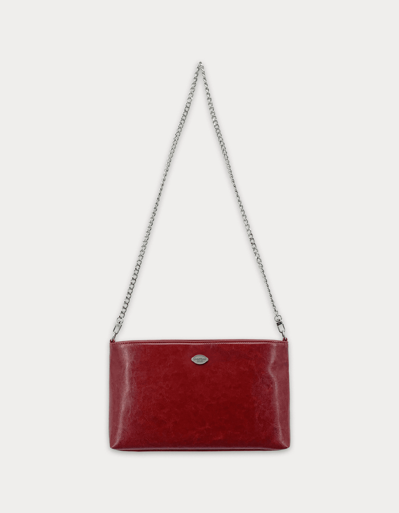 Half Chain Toast Bag - Vintage Red