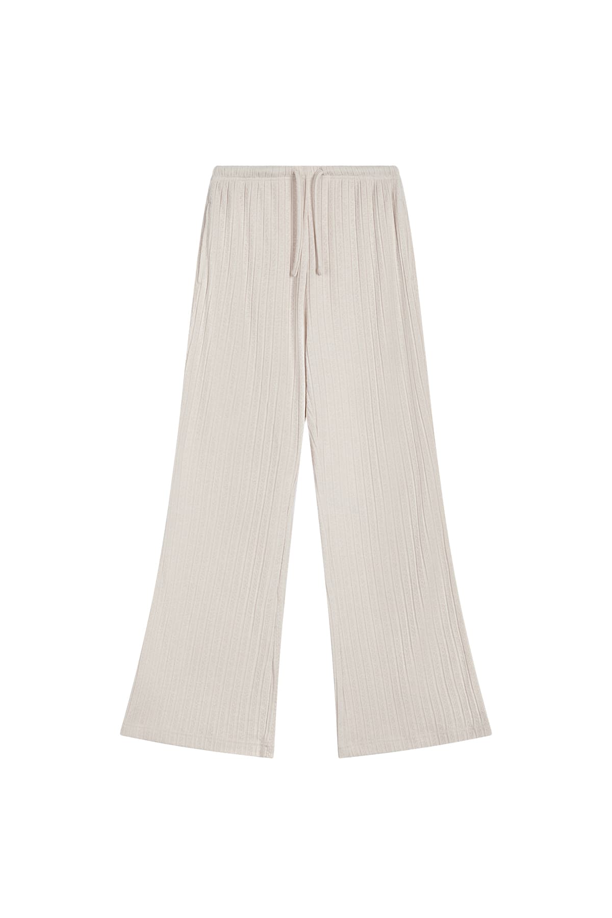 LOUNGE FLARE PANTS - PINK