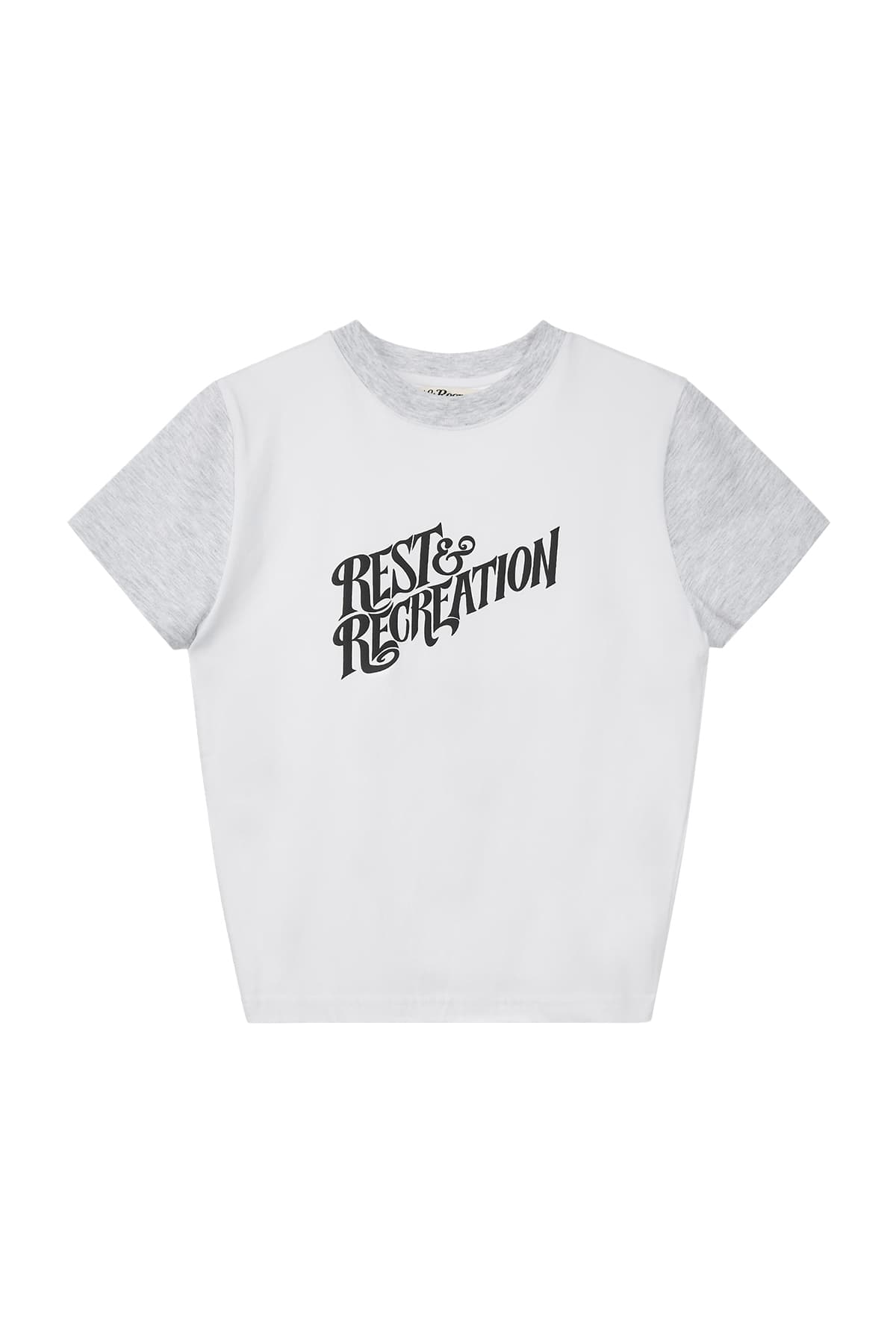 WAVE LOGO COLORATION T-SHIRT - WHITE