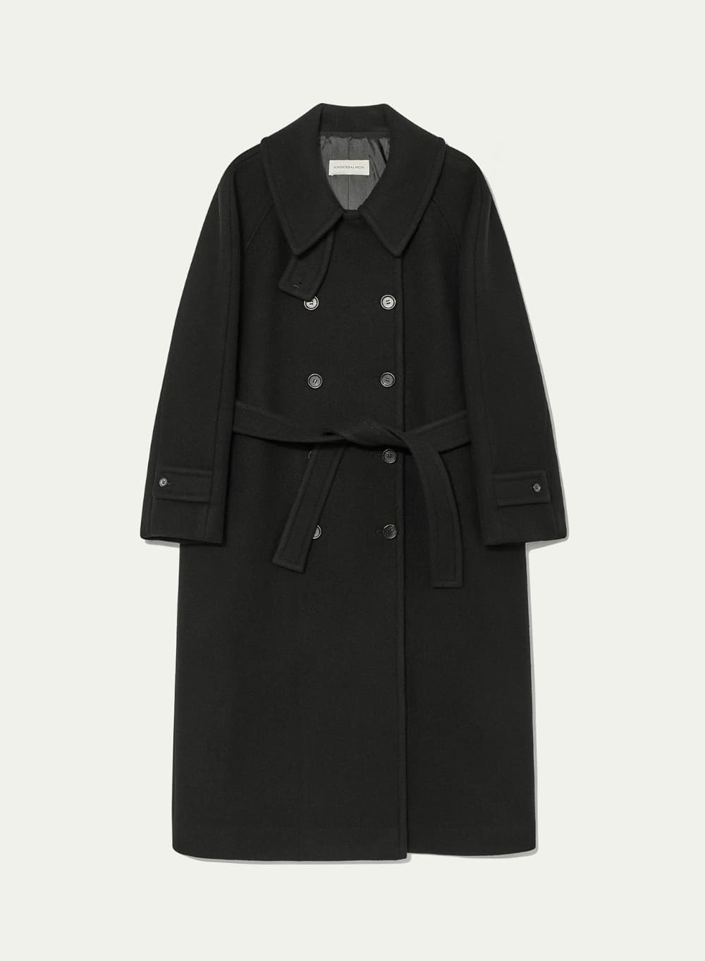 Madison Double Coat Black