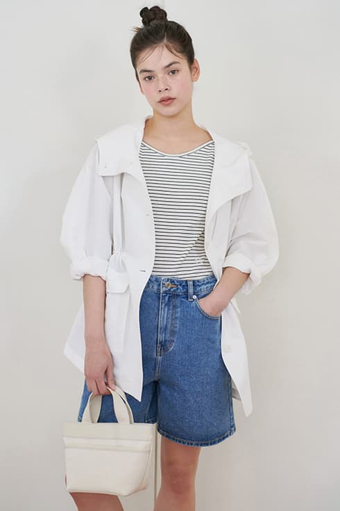 24N summer hoody field jacket [WH]