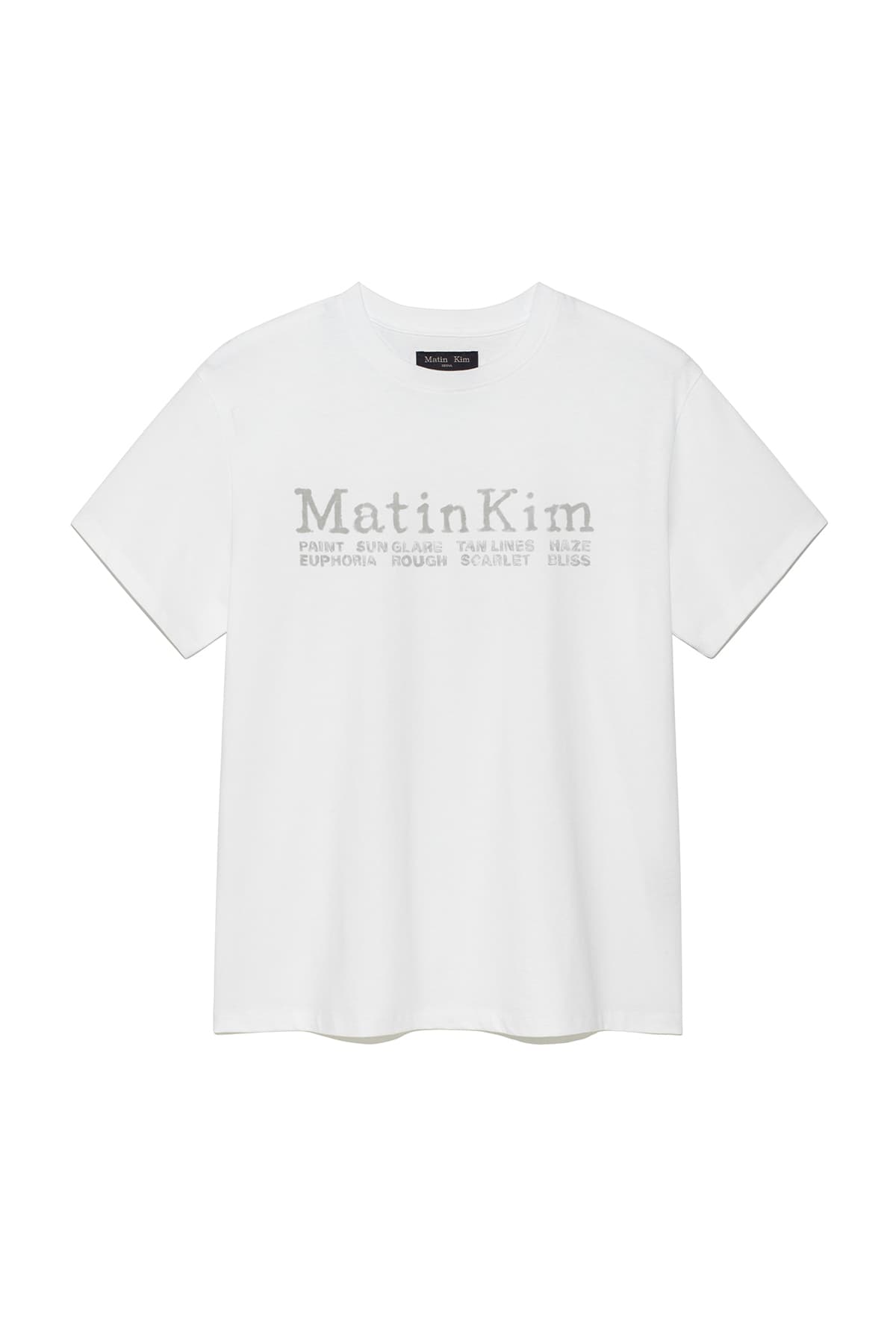 SWEAT PRINTING LOGO TOP FOR MEN IN WHITE