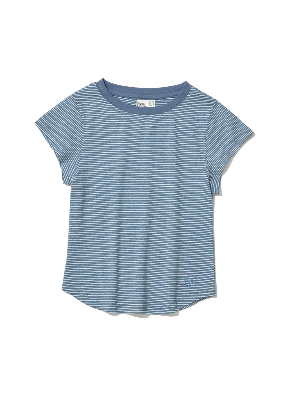 STRIPE 90s SHORT SLEEVE TEE_PASTEL BLUE