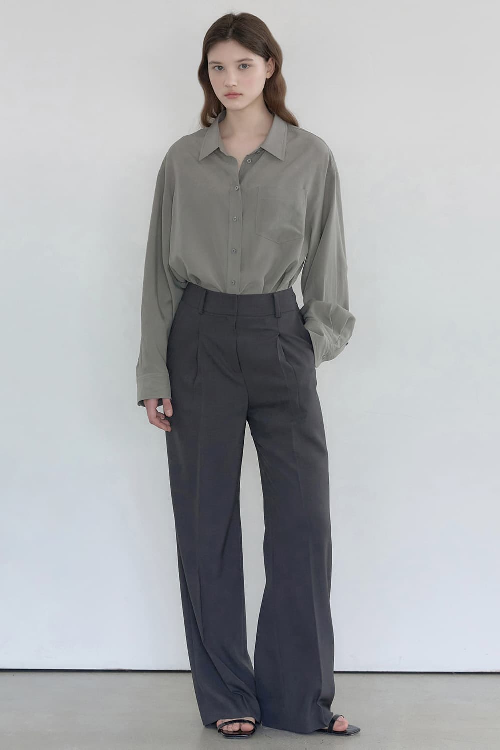 Summer new wide pant 2colors [N6MPT01]