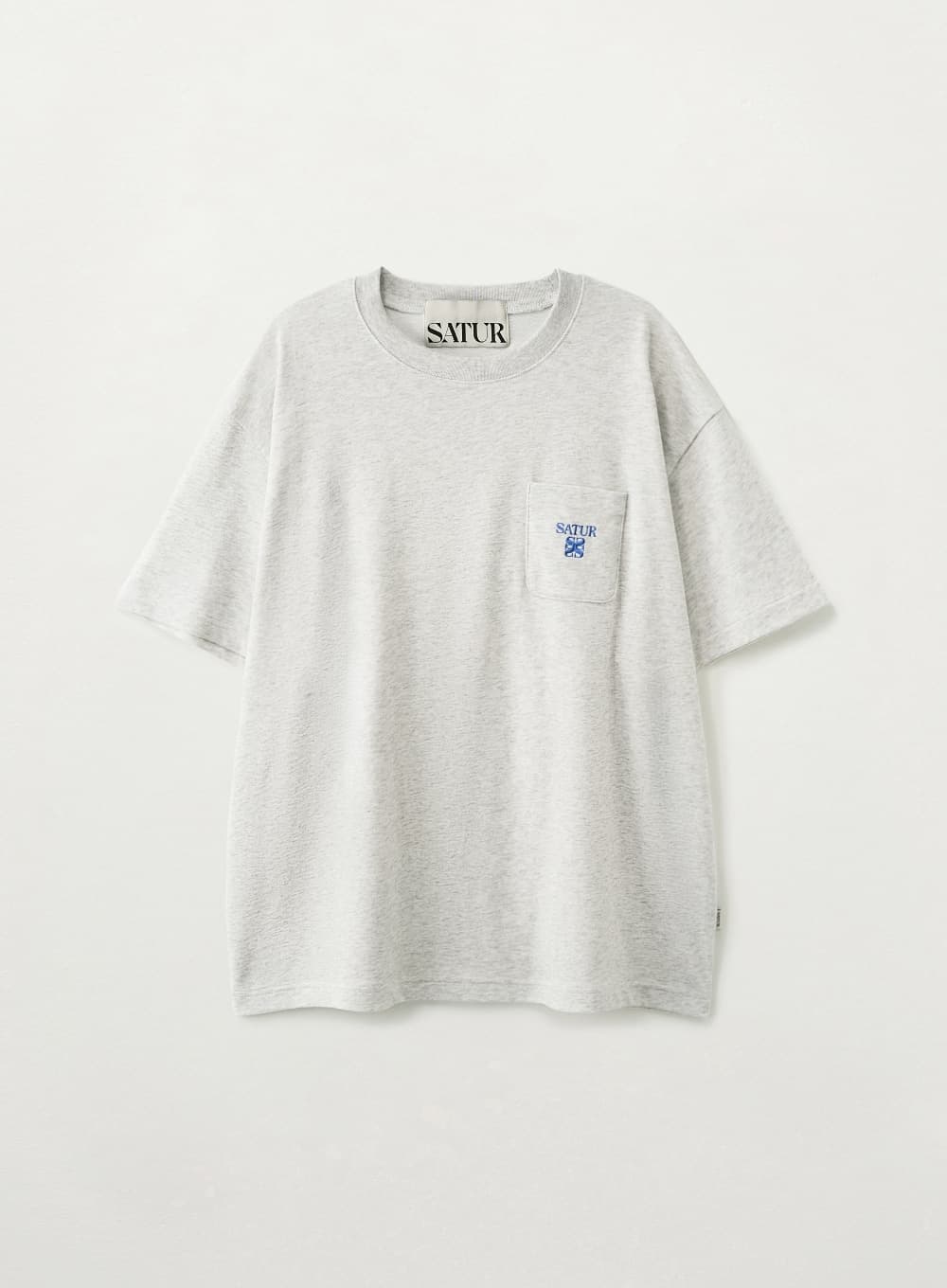 Apero Logo Pocket T-Shirt - Melange White