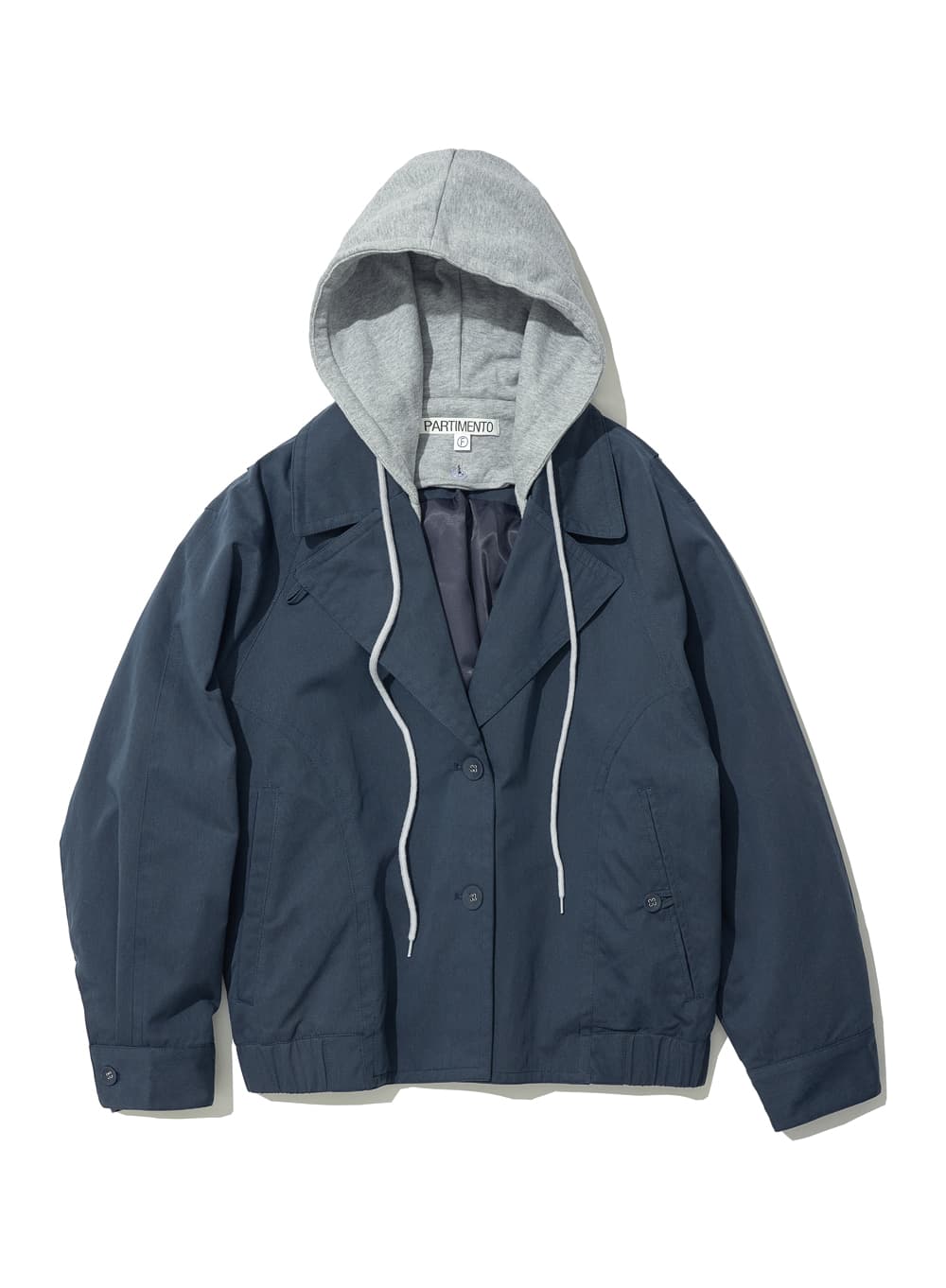 3M THINSULATE 2WAY HOODIE BOMBER JACKET_NAVY