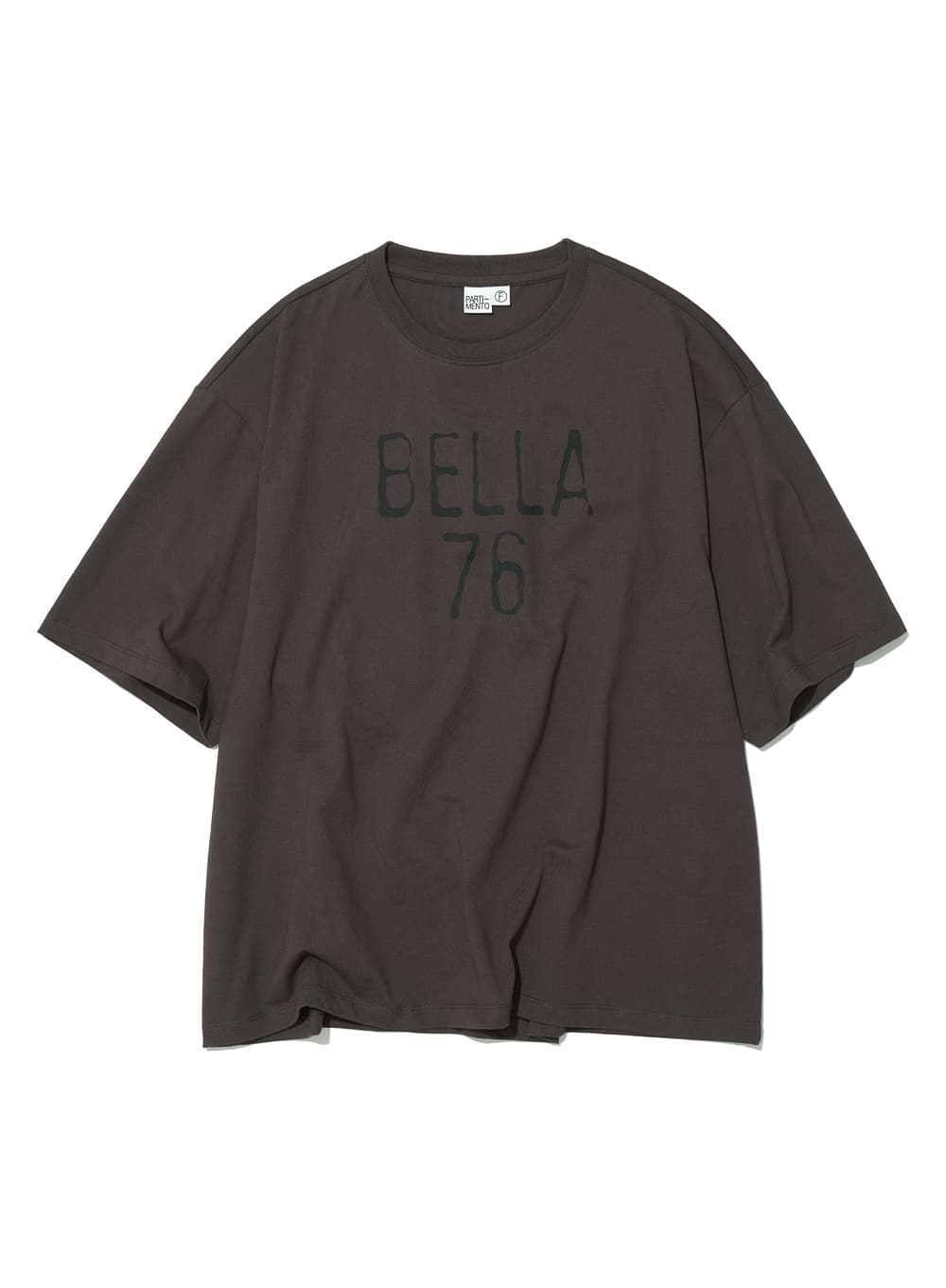 CIAO BELLA 76 PATCH SHORT SLEEVE TEE_BROWN