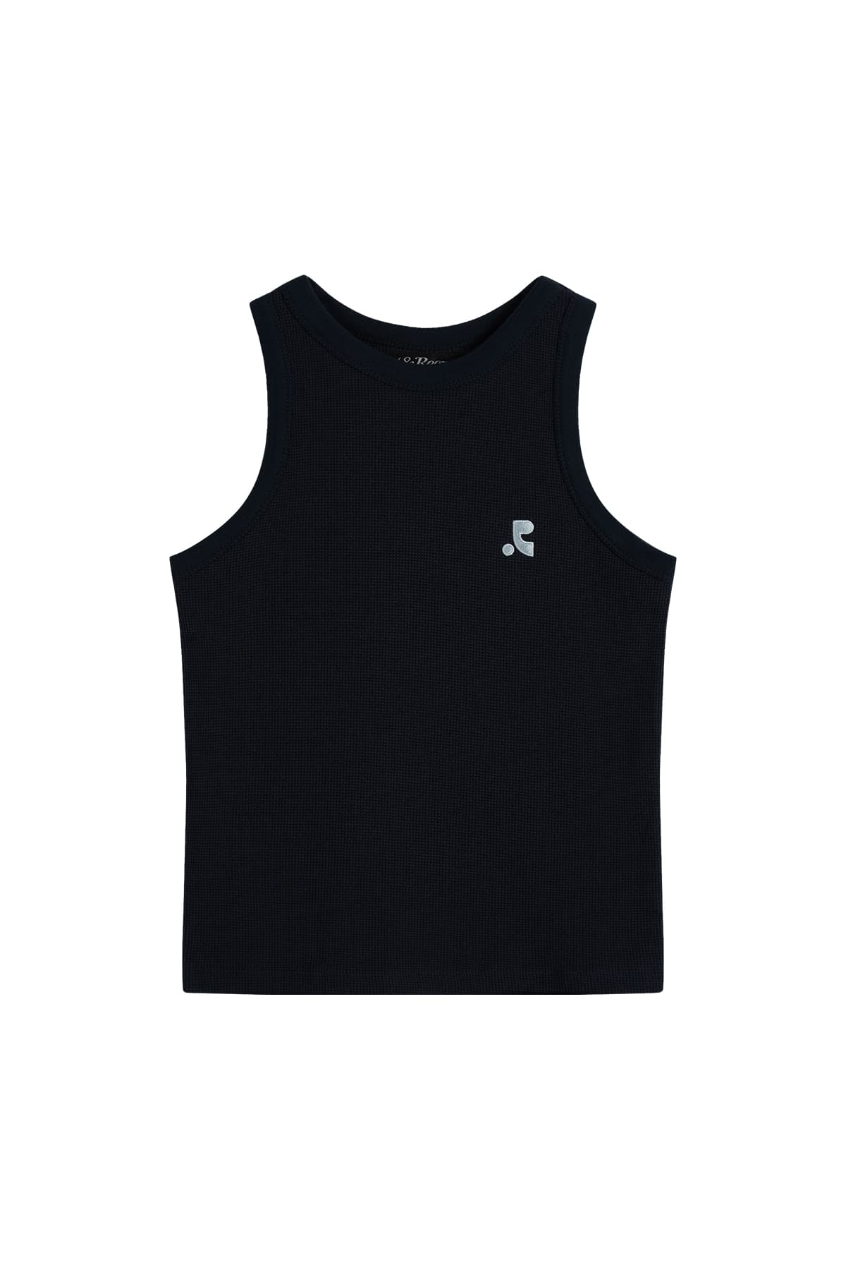WAFFLE SLEEVELESS - NAVY