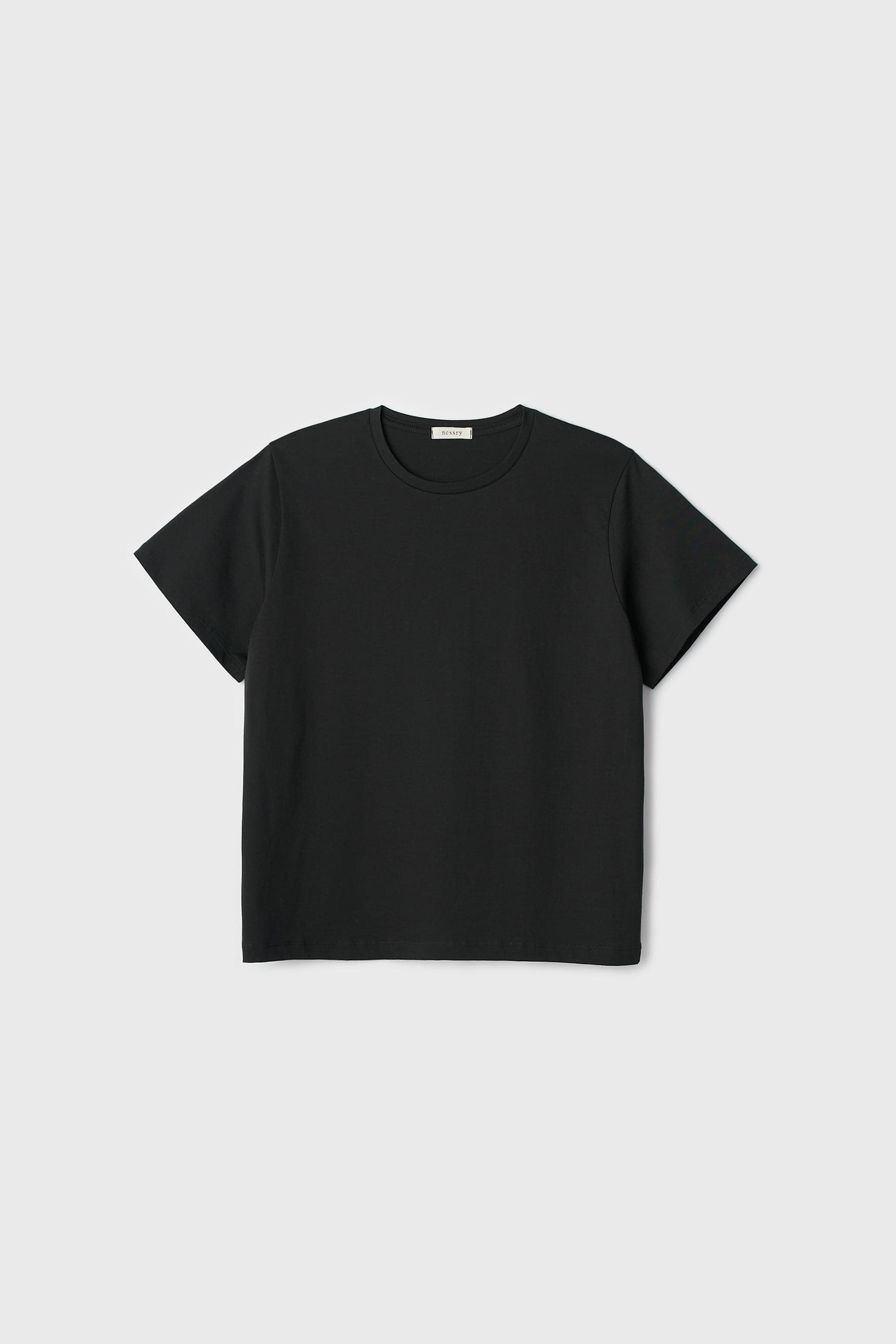 Silket Cotton T-Shirt (Charcoal)