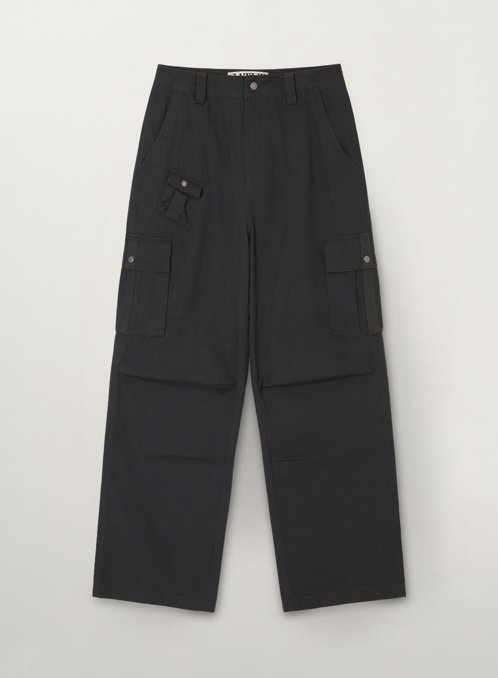 Cotton Ripstop Cargo Pants - Charcoal
