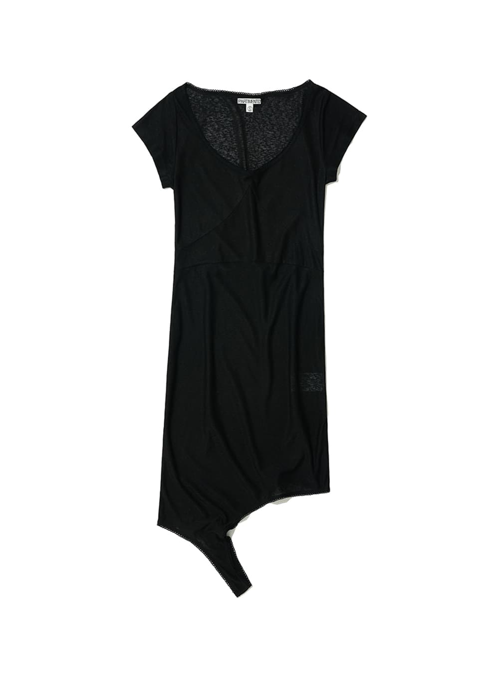 TRANSFORM LAYERED JERSEY DRESS_BLACK