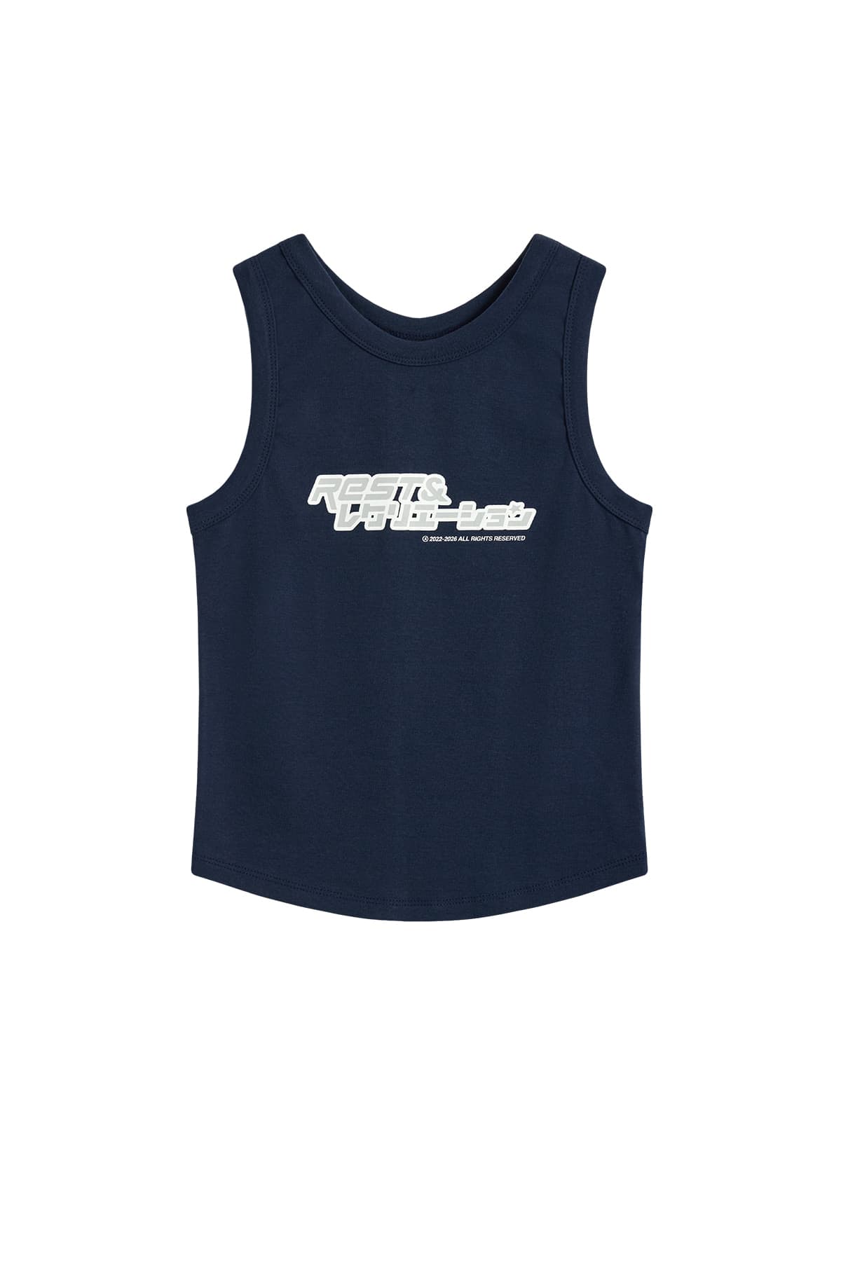 ANIME LOGO SLEEVELESS - NAVY