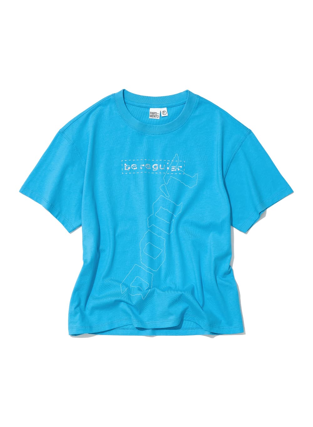 DBR PRINT REGULAR TEE_SKY