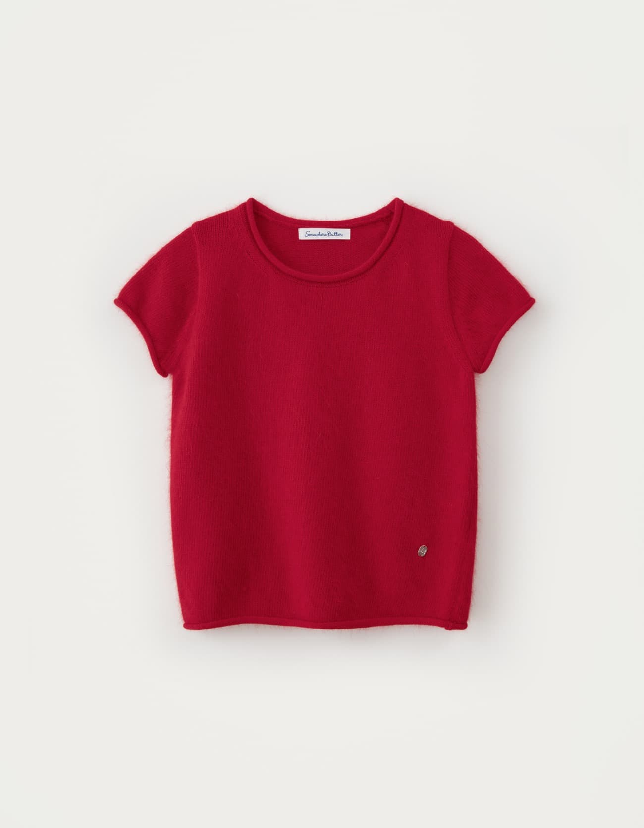 Angora Half Knit - Red