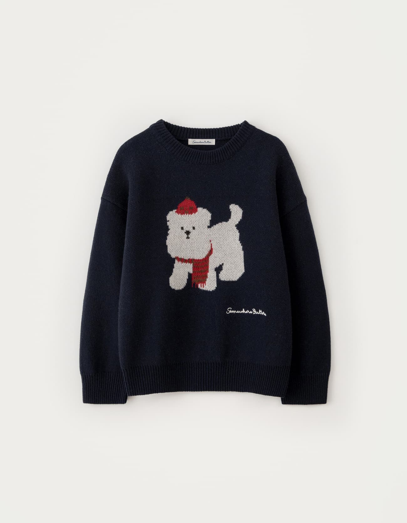Winter Butteree Sweater - Navy