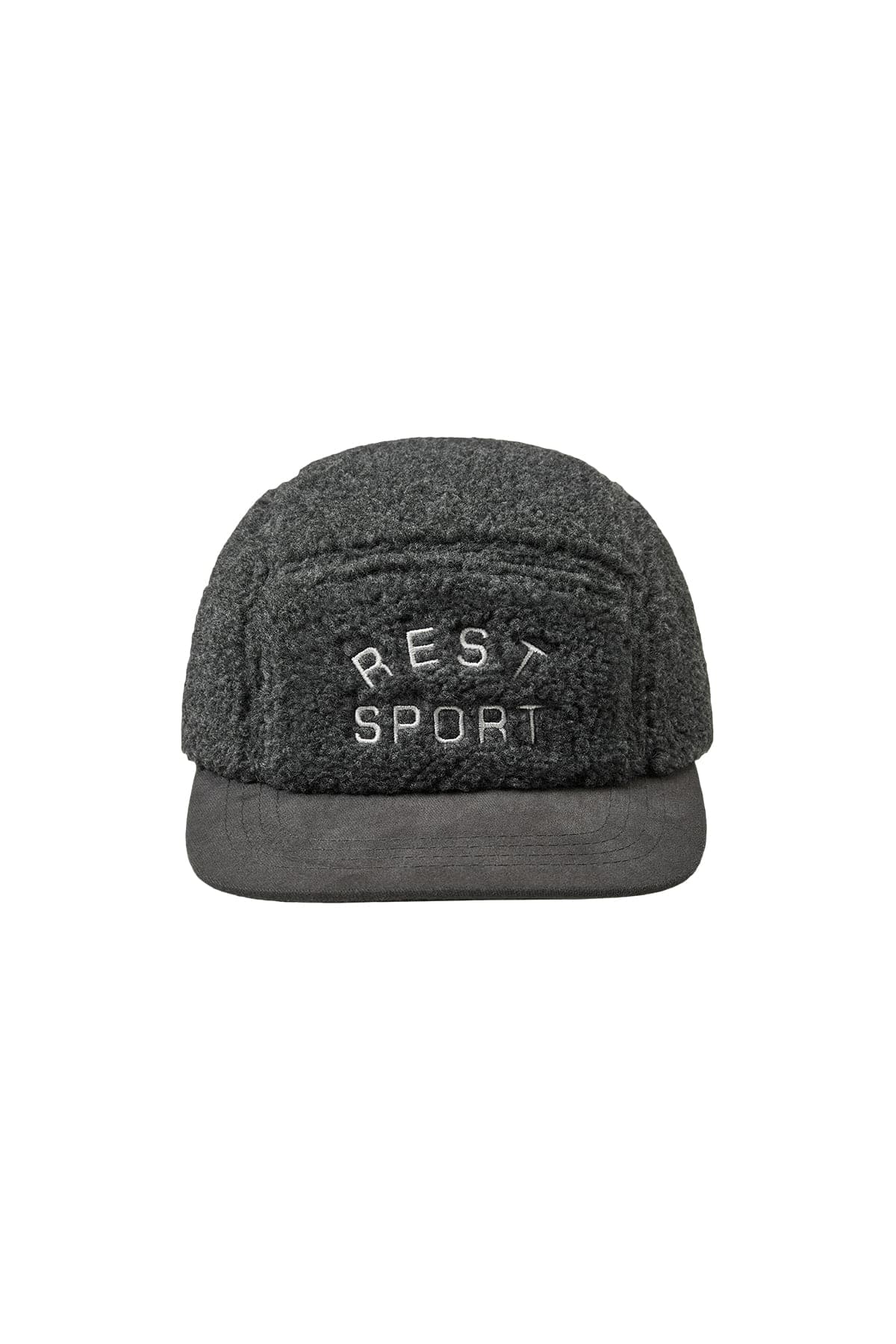 FLEECE CAMP CAP - CHARCOAL