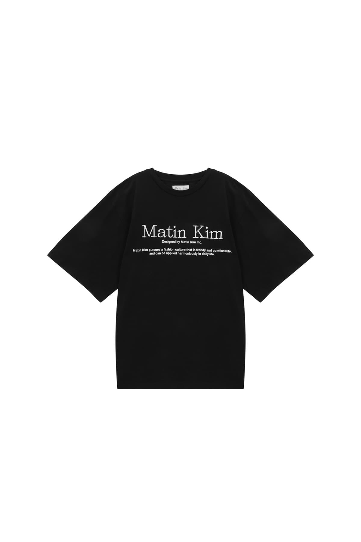MATIN HERITAGE TOP IN BLACK