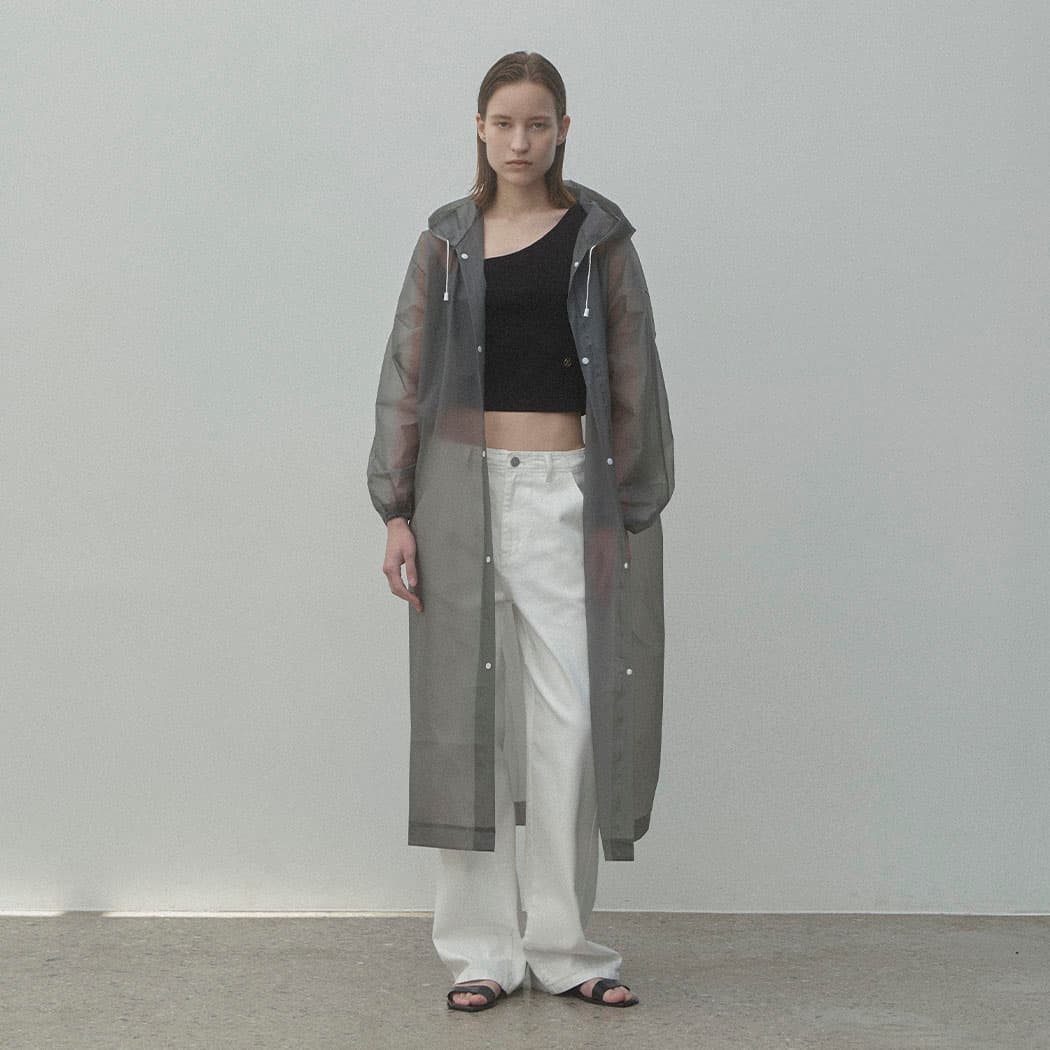 (Z-CT-1432)BASIC RAIN COAT