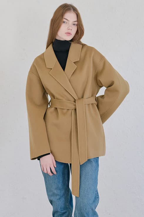 24FN handmade half coat [CA]