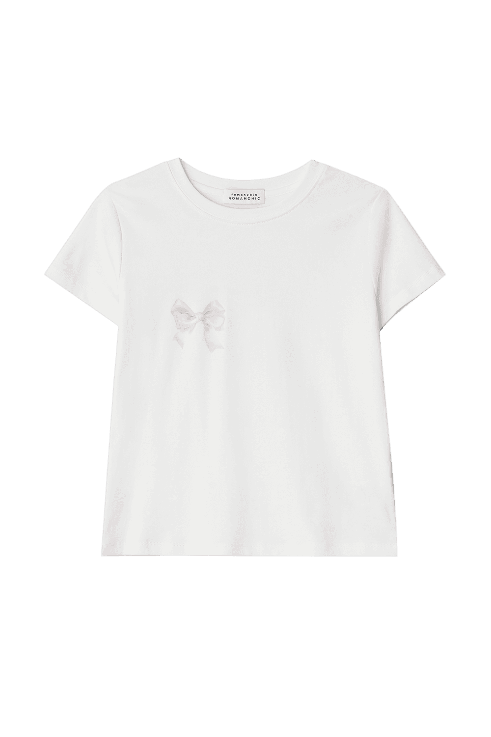 Ribbon Graphic Tee (White)