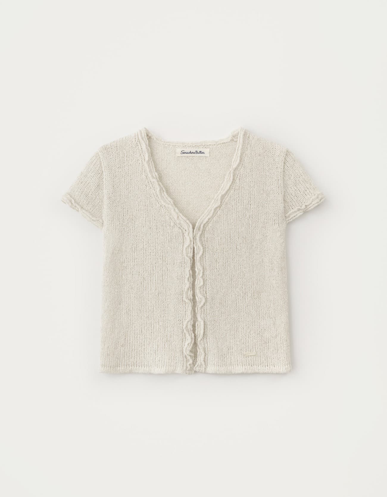 Poet Cardigan Set - Cream