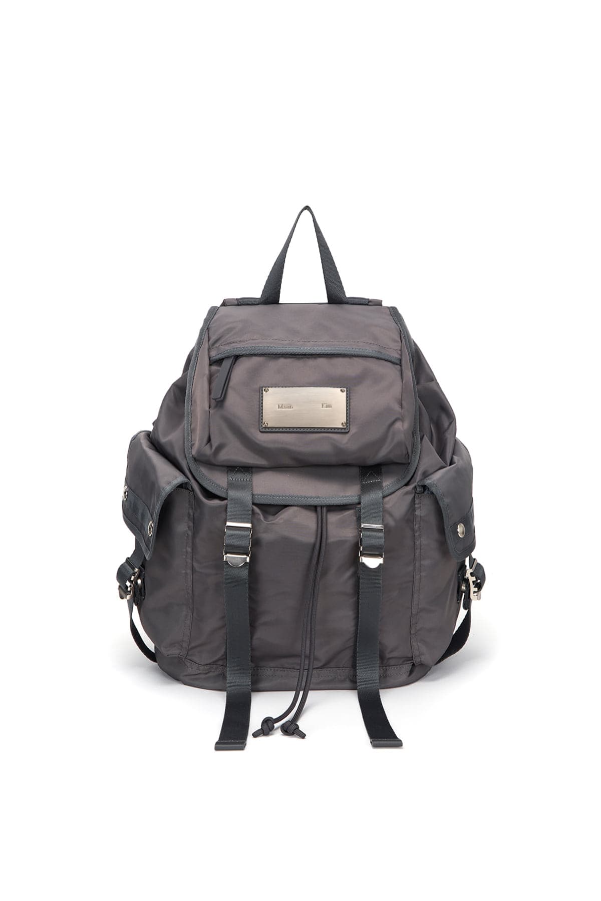 MATIN POCKET UTILITY LARGE BACK PACK IN CHARCOAL