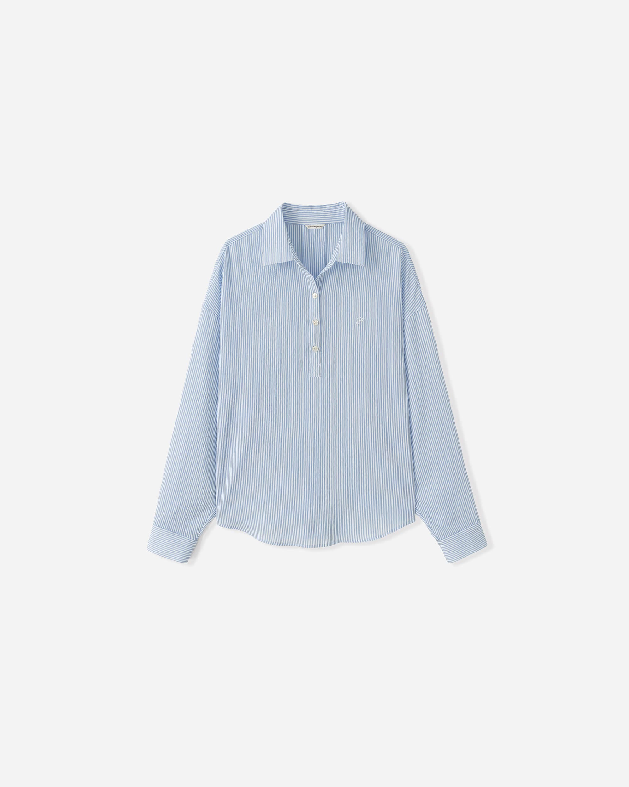 Burnet Stripe Sheer Shirt