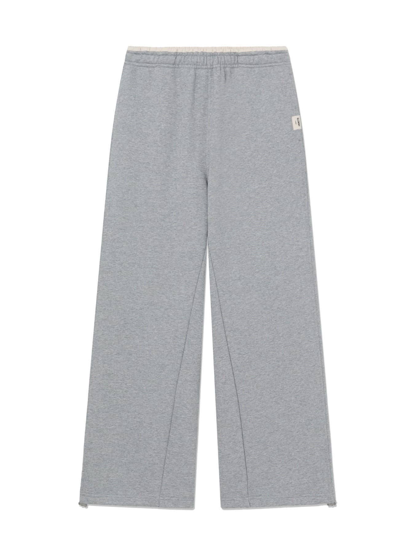G CONTRAST SWEATPANTS 2.0 (MELANGE GRAY)