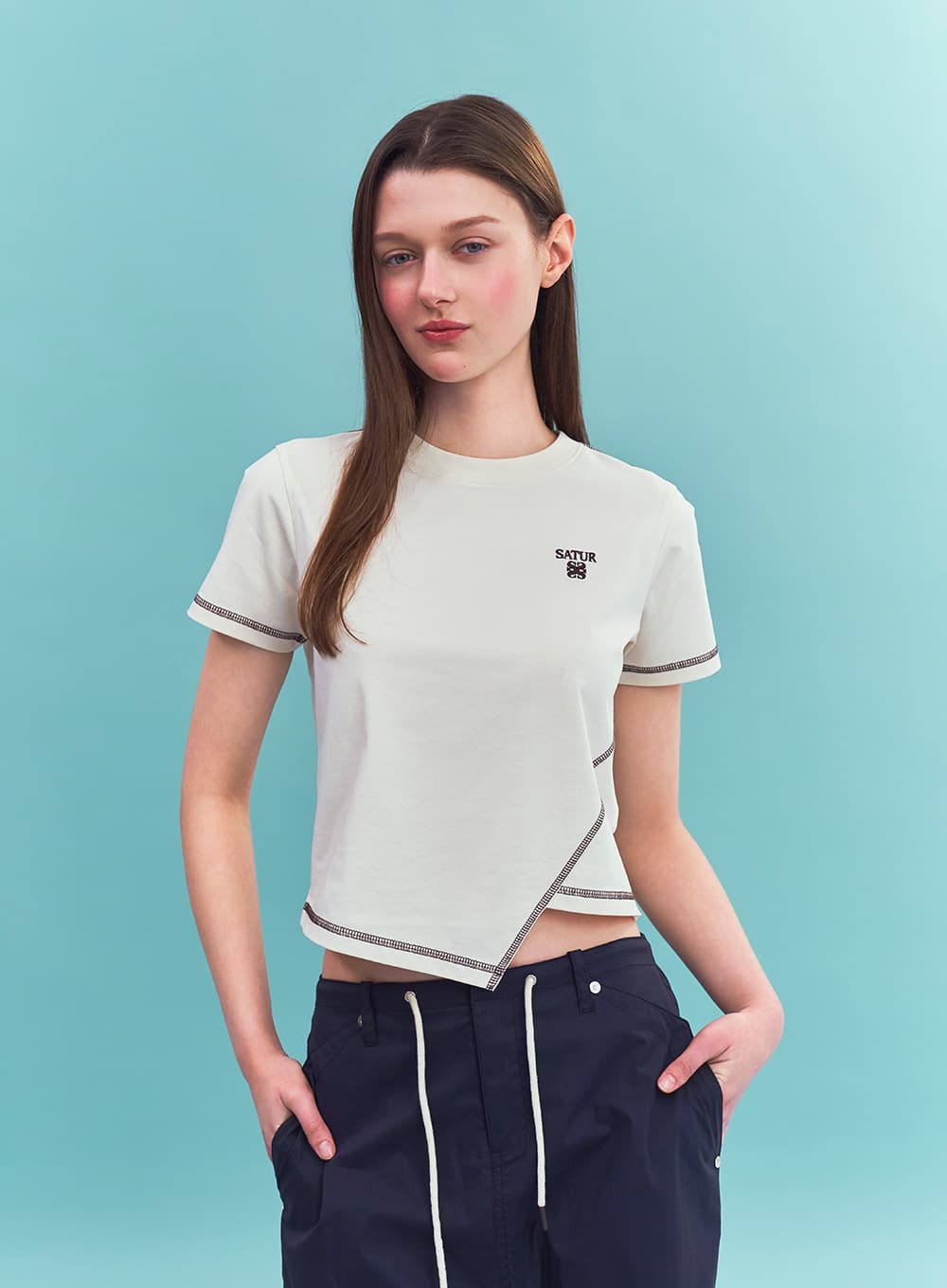 (W) Dublin T-shirt - Cream