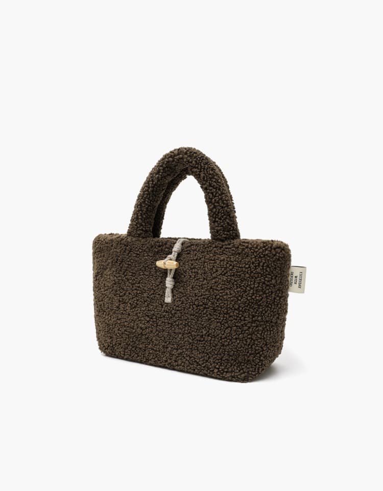 poodle bag - cocoa